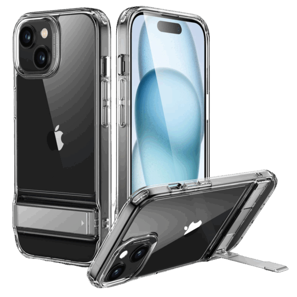 ESR Metal Kickstand Case (iPhone 15)