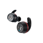 The JBL Under Armour True Wireless are sport headphones developed in collaboration with Under Armour. They feature a durable, waterproof design, a secure fit, and special functions like "Bionic Hearing" for safe workouts.