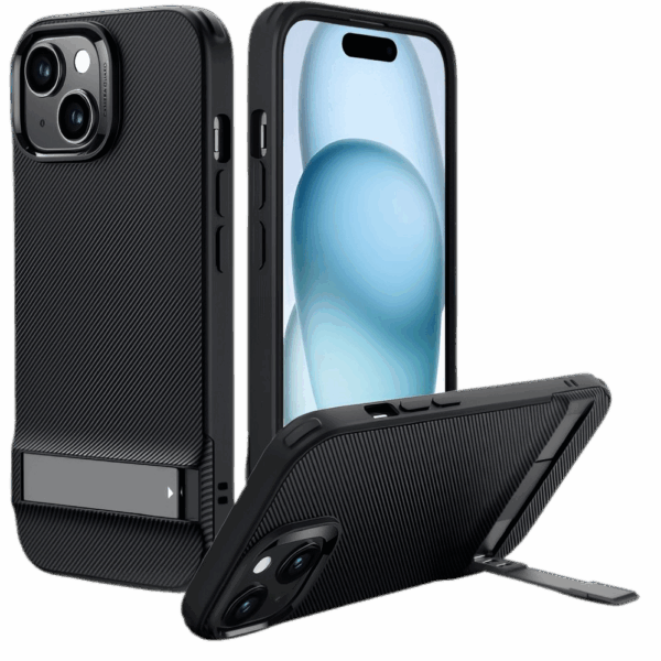 ESR Metal Kickstand Case (iPhone 15)