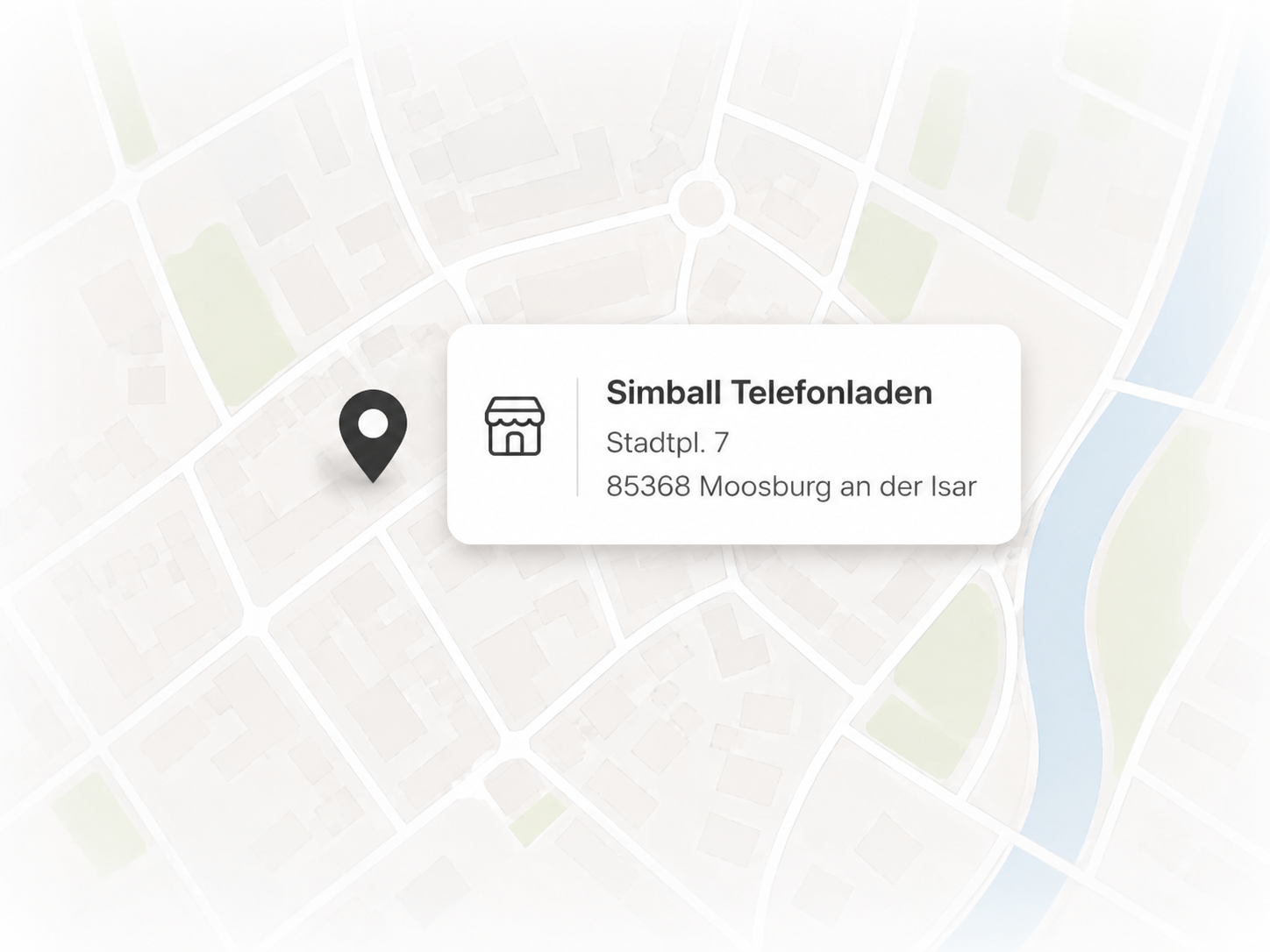 Simball Telefonladen auf Google Maps